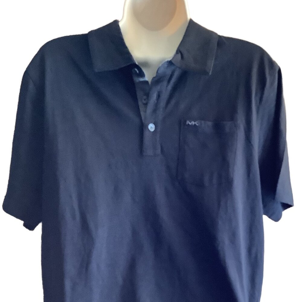 NWOT Michael Kors Men's Black Polo Size: Medium